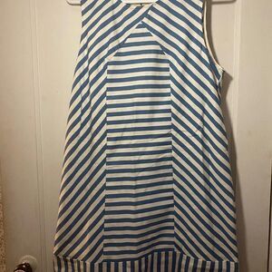 Rachel Antonoff Women's Blue and White Dress